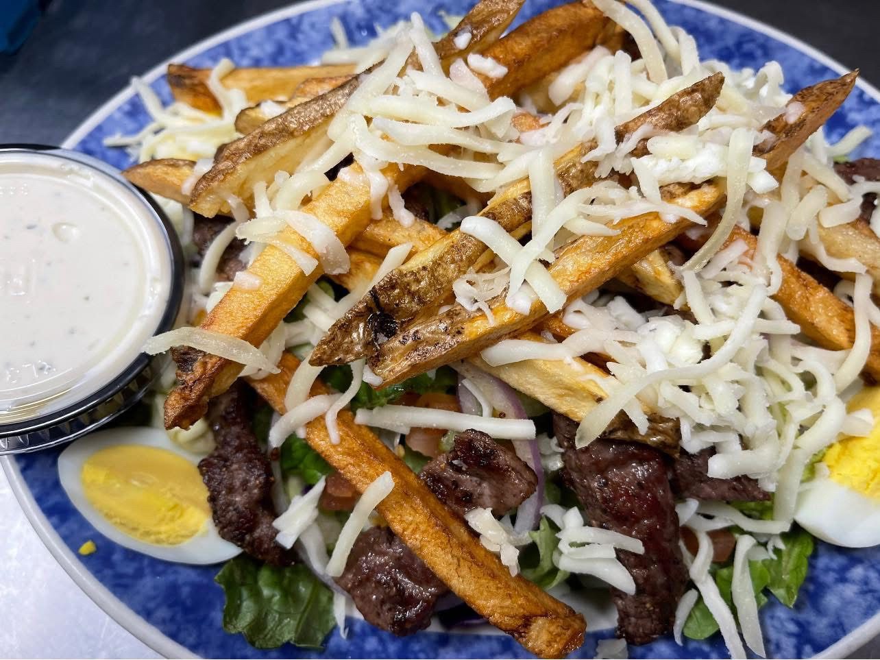 Steak Salad.