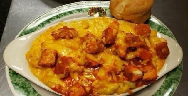 Buffalo Chicken Macaroni & Cheese.
