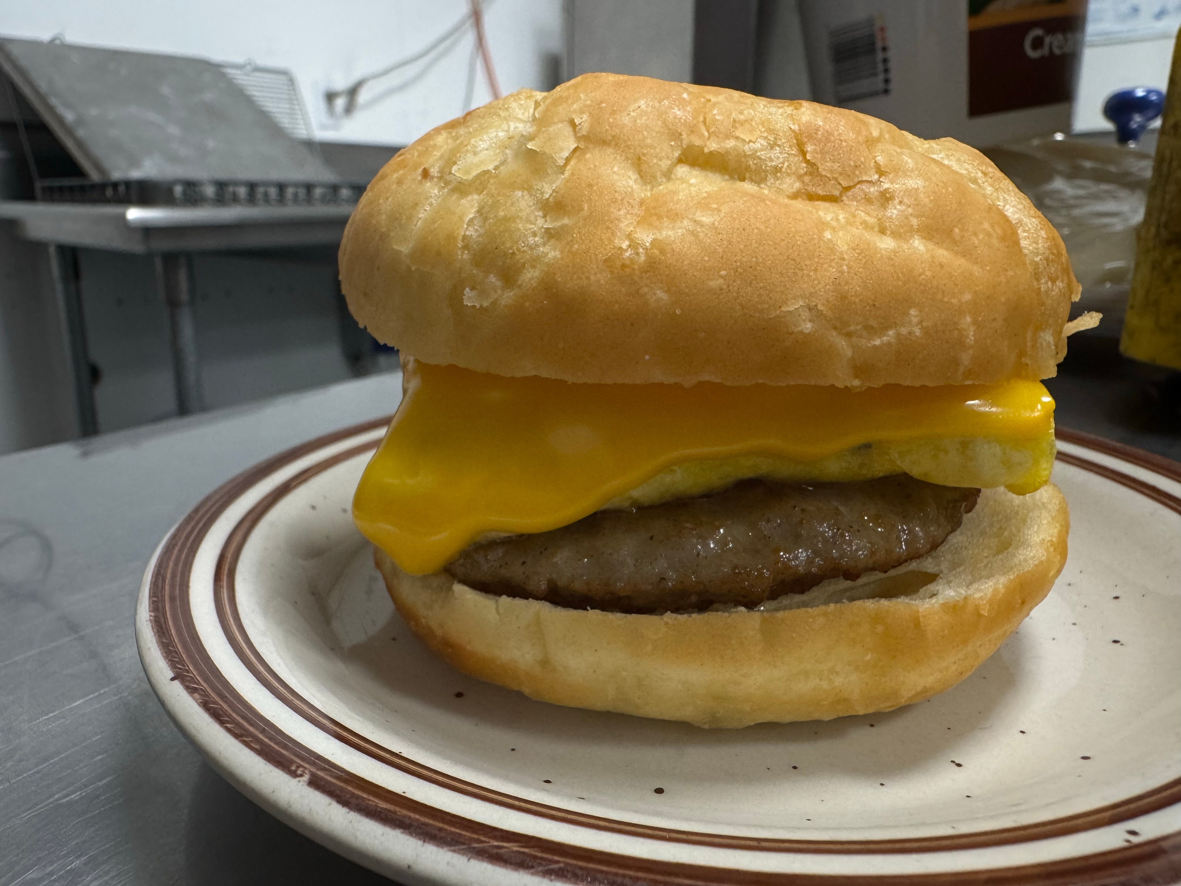 Breakfast Sandwich.