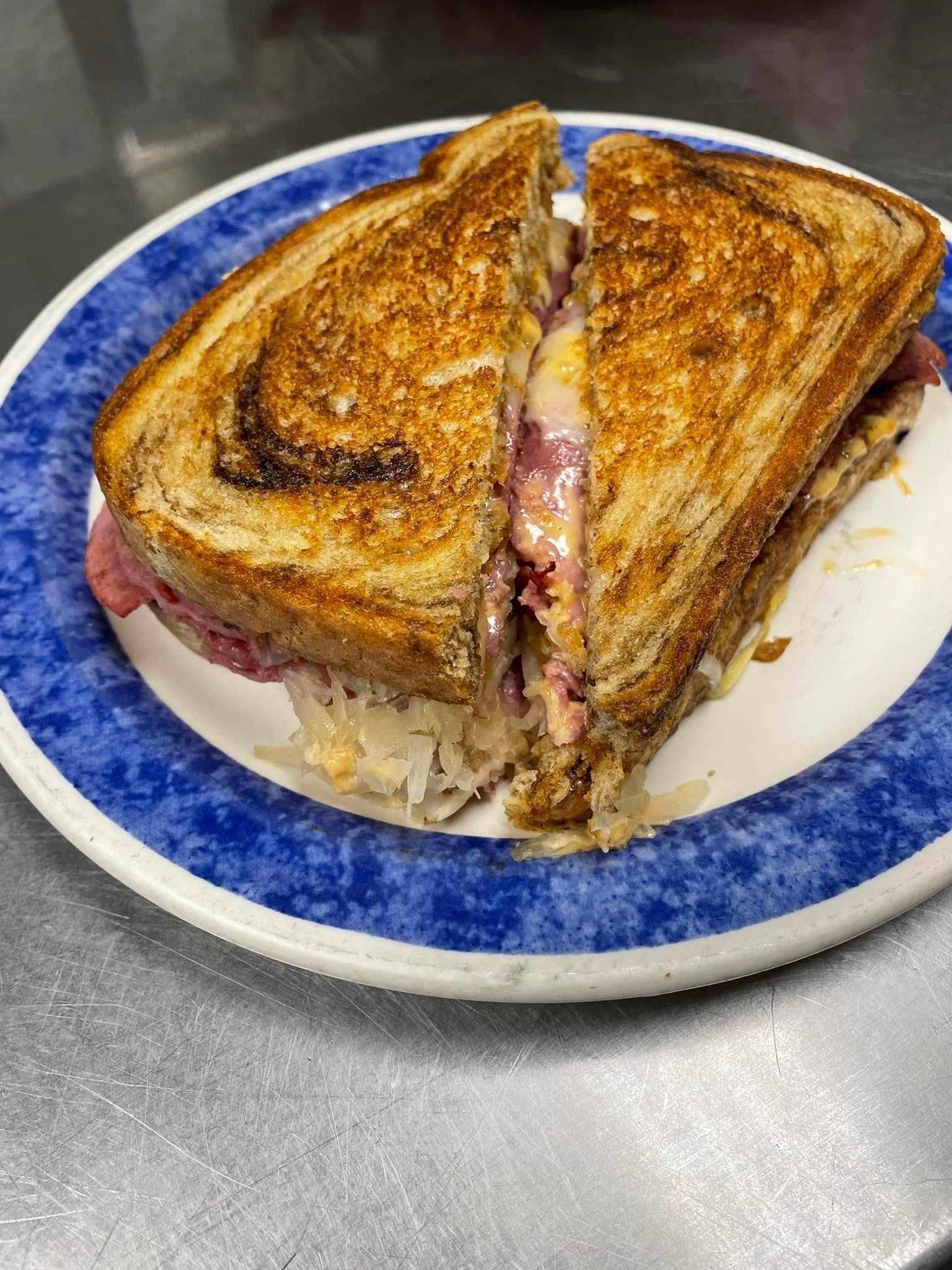 Classic Reuben Sandwich.