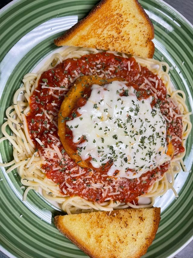 Chicken Parmesan Dinner.