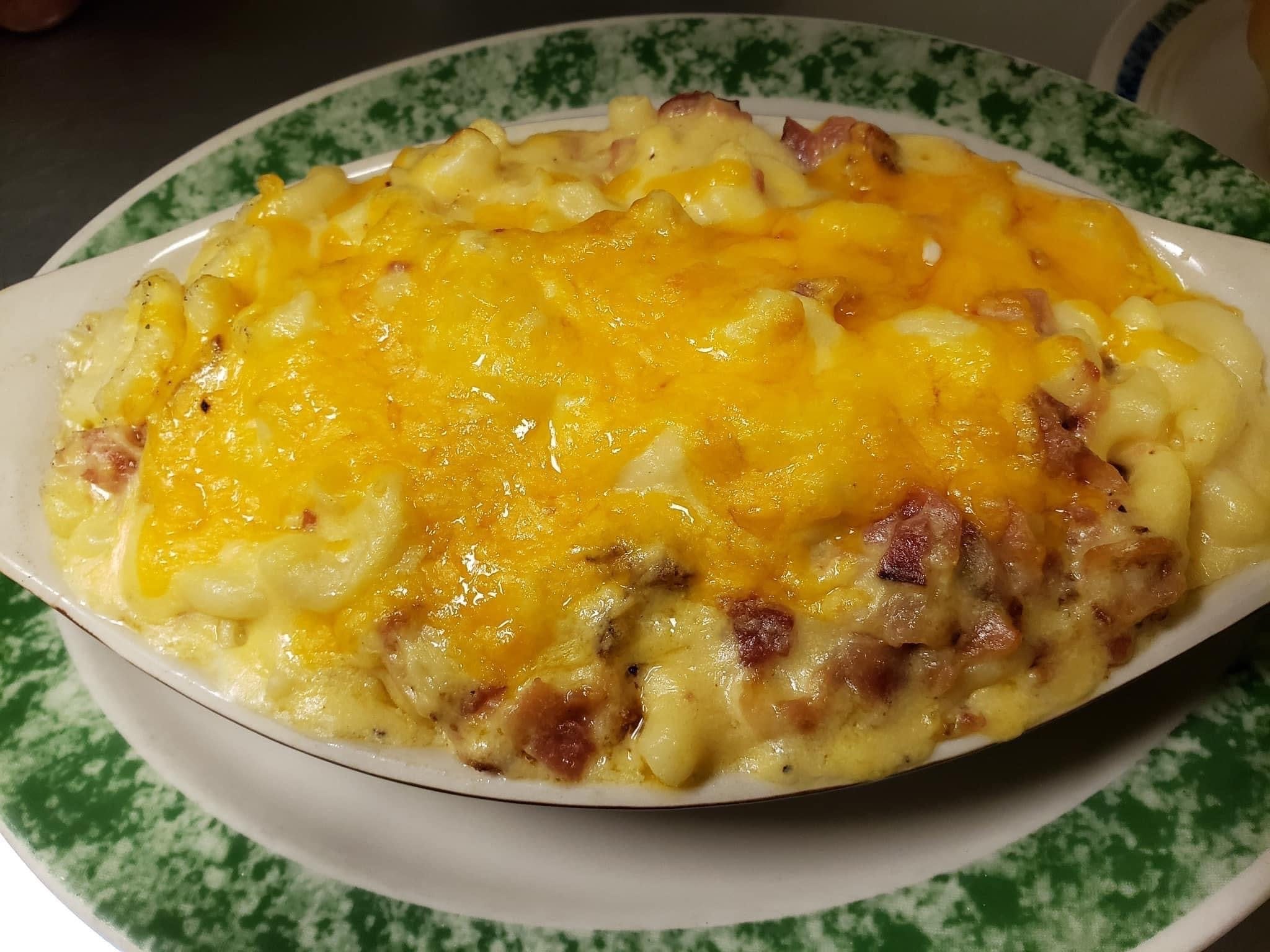 Bacon Macaroni & Cheese.