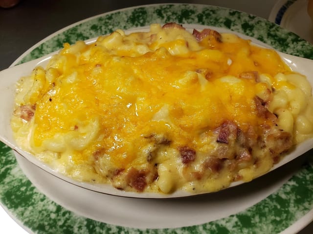 Bacon Macaroni & Cheese.