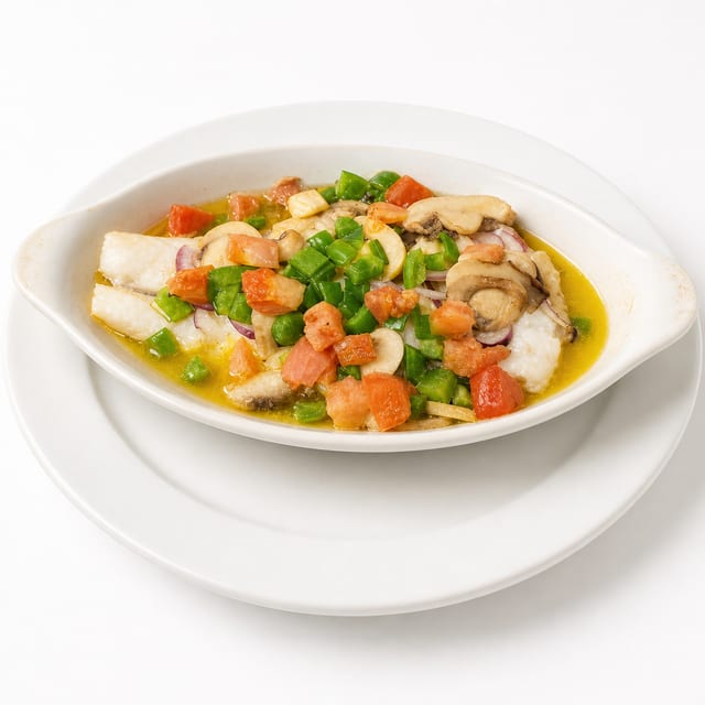 Baked Haddock Dinner.