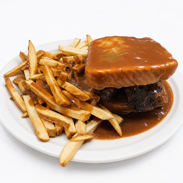 Grandma's Hot Meatloaf Sandwich.