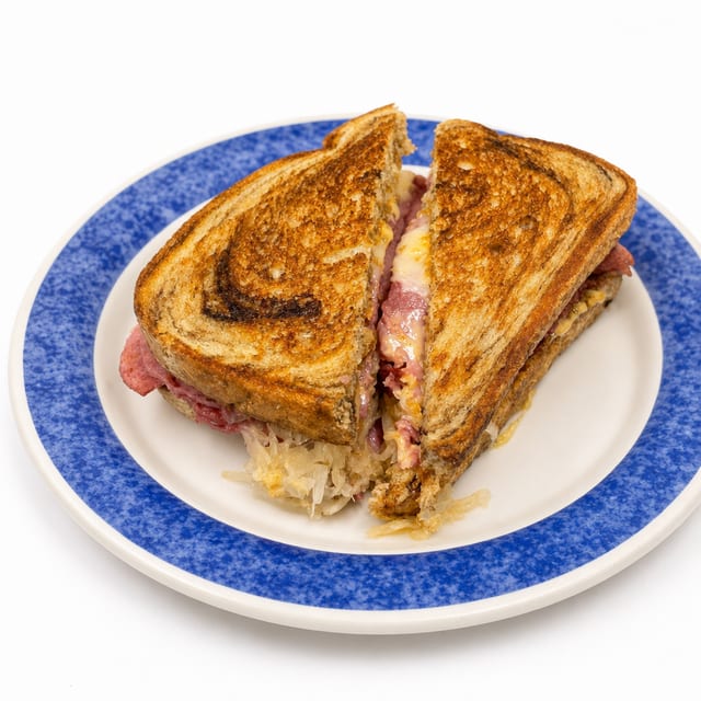Classic Reuben Sandwich.