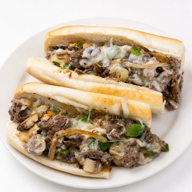Philly Steak & Cheese Sub.